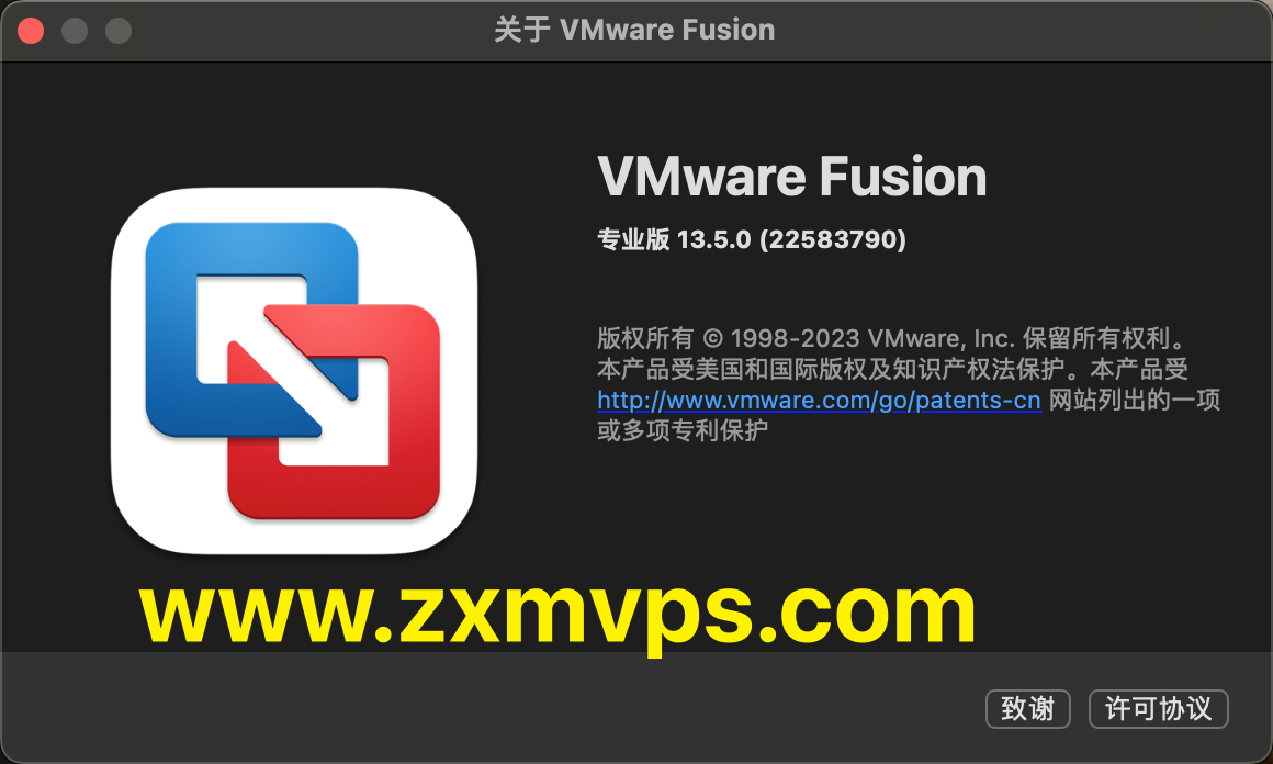 VMware-Fusion-13_5_0-22583790-上网的蜗牛